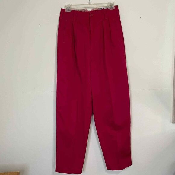 Joan Harper Vintage 80s High Rise Pleated Front Womens Pants Size 10 - Picture 1 of 6